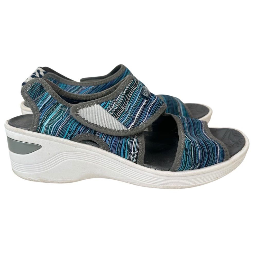 BZEES Aloha Sandals Women’s Size 9 Slip-On Casual Comfort Shoes Casualcore Beach